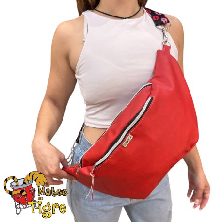 Riñonera ecocuero grande 