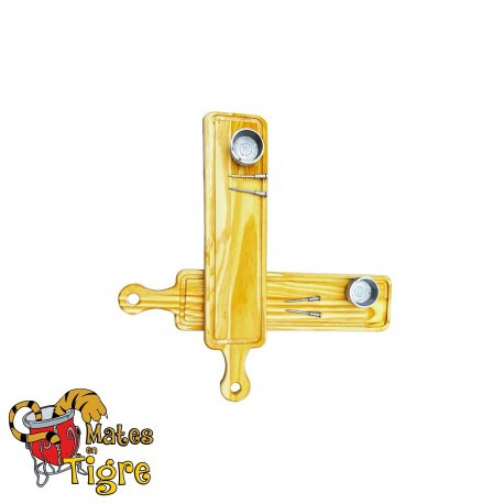 Combo salaminera CNC + cazuela + pinche