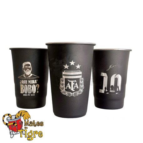 Vaso litro grabado laser