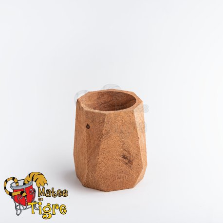 Mate algarrobo hexagonal