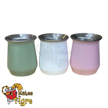 Mate acero inoxidable